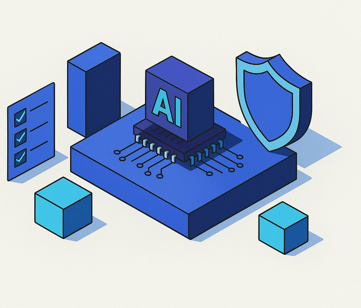 Cover illustration for “Regulatory Compliance Frameworks for Enterprise AI”