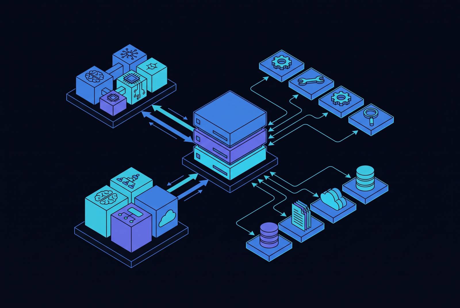 Cover illustration for “How MCP Server Architecture Actually Works”