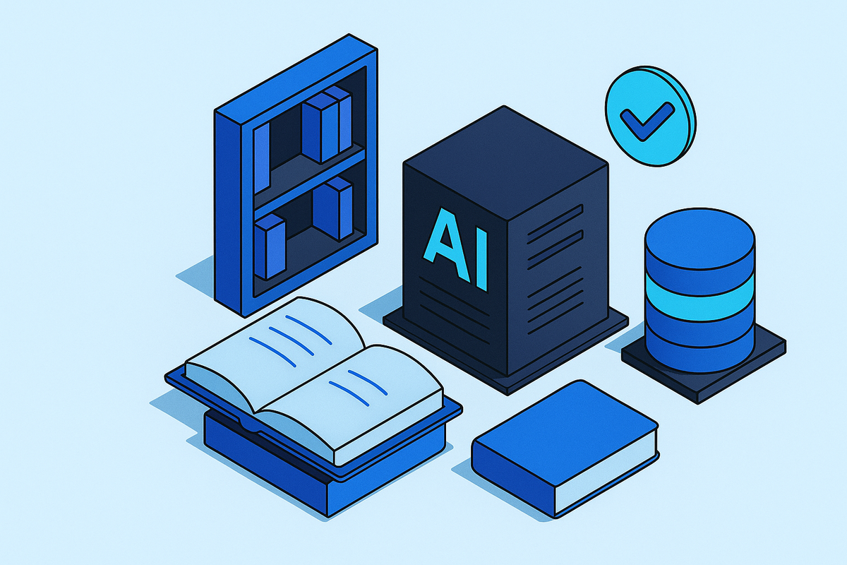 Cover illustration for “Knowledge Base Maintenance and Freshness for AI Systems”
