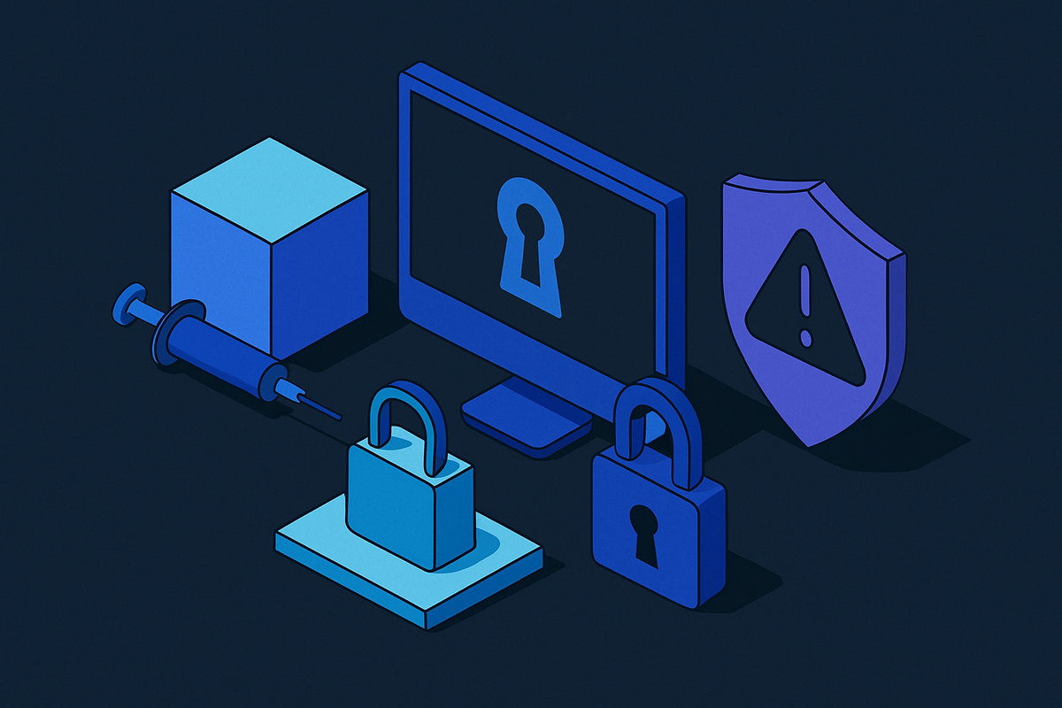 Cover illustration for “Prompt Injection Risks in Production Enterprise Agents”