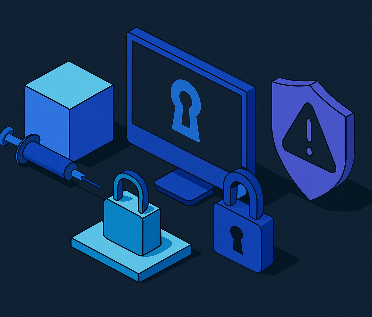 Cover illustration for “Prompt Injection Risks in Production Enterprise Agents”