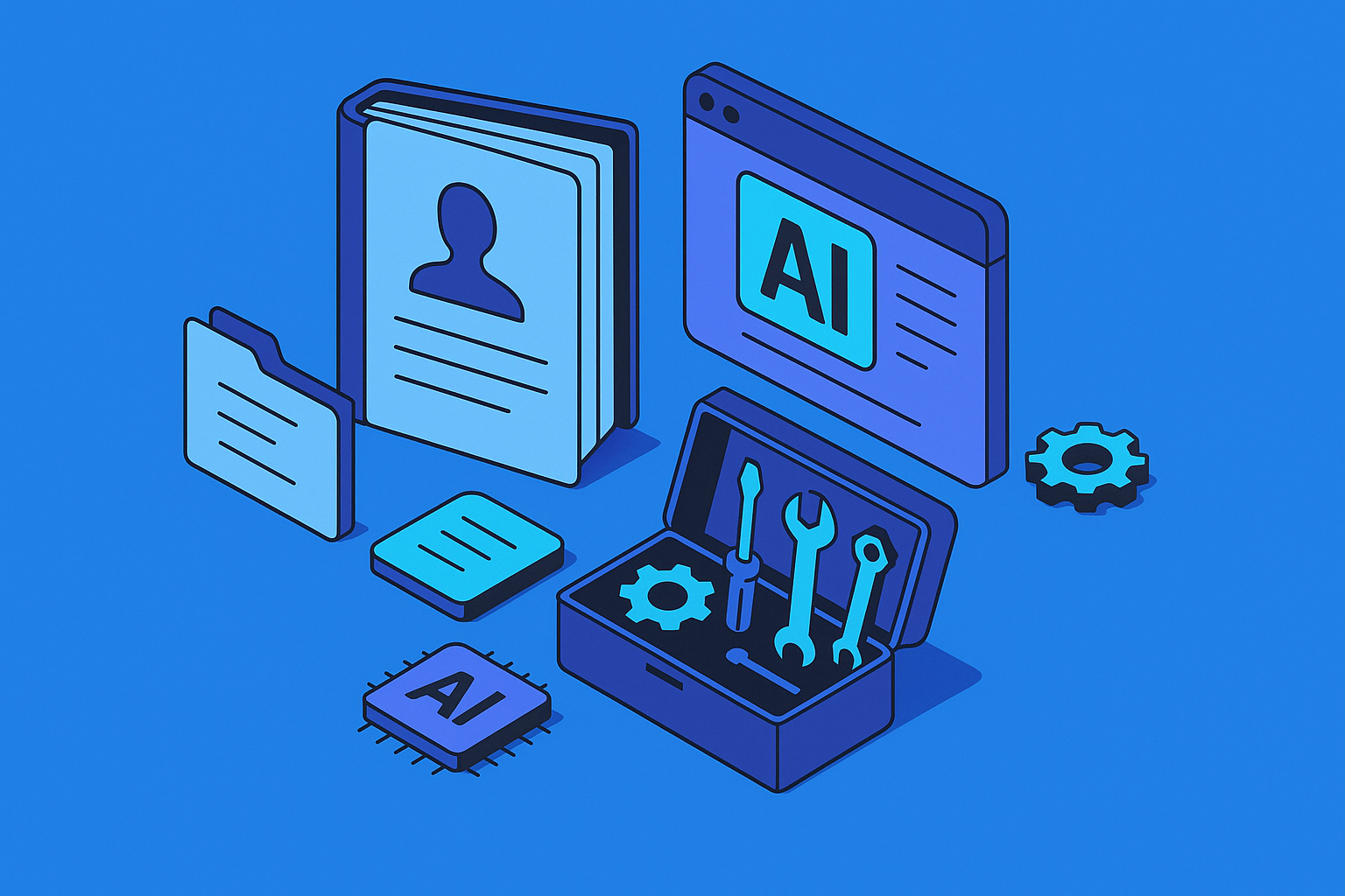 Cover illustration for “Agent registry and tool catalog solutions for enterprise AI governance”