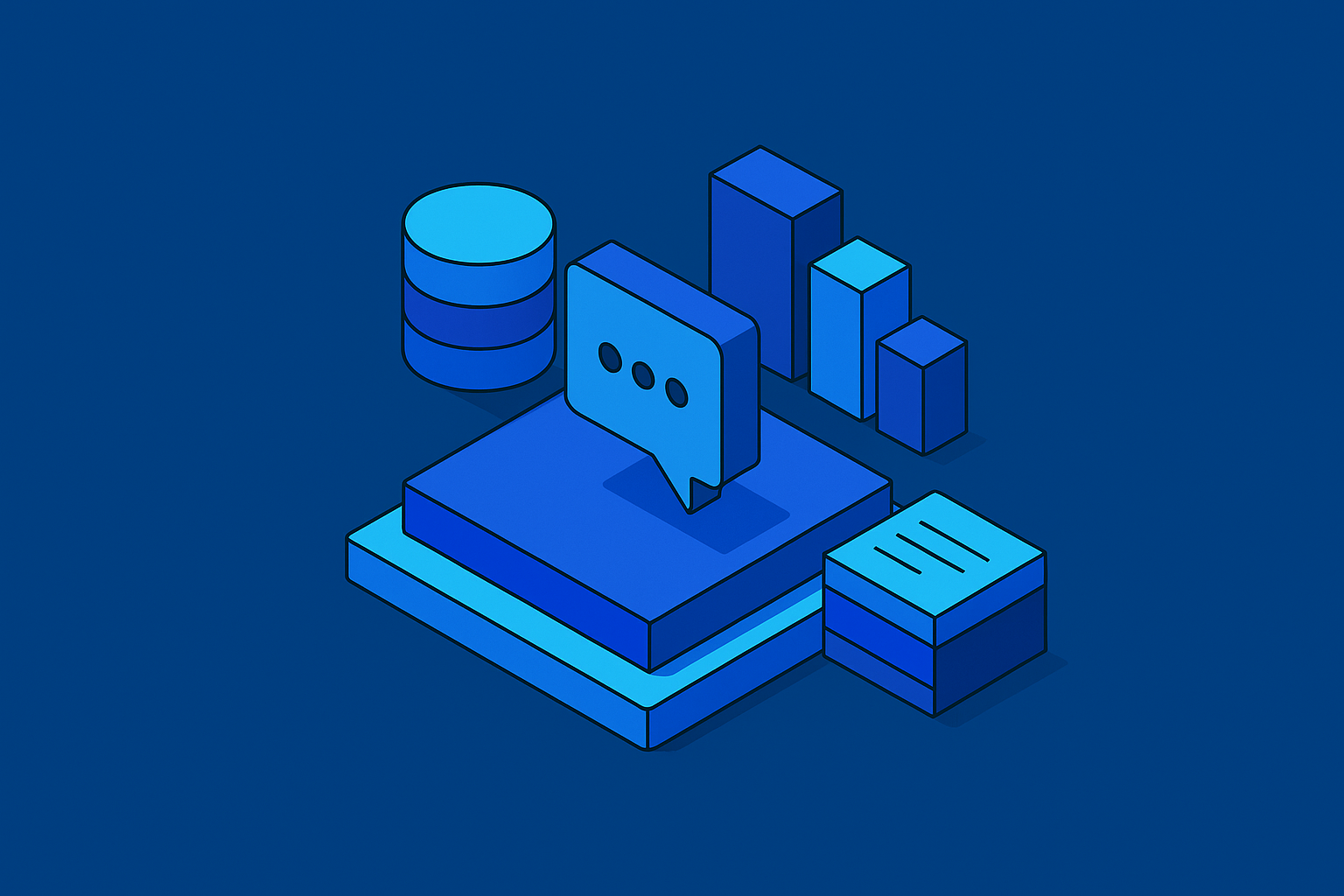 Cover illustration for “enterprise platforms for governed multi-context prompt management”