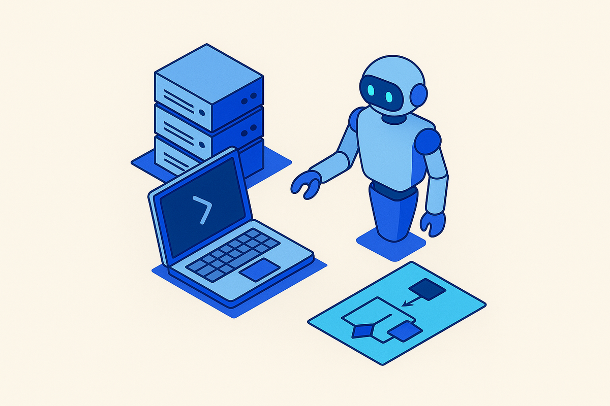 Cover illustration for “Evaluating AI Agent Frameworks for Enterprise Deployment”