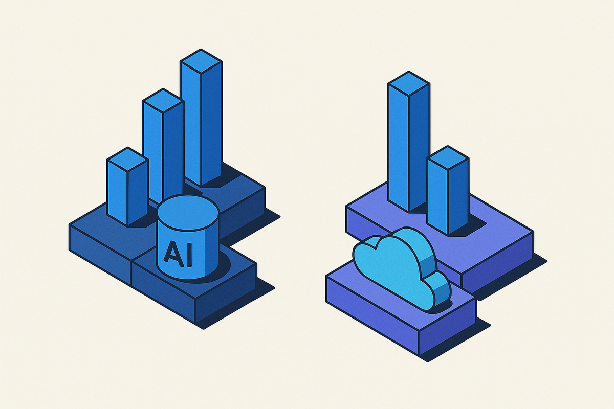 Cover illustration for “Total Cost of Ownership for In-House vs. Platform AI Deployments”