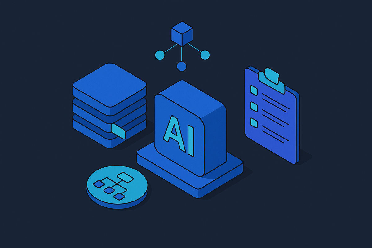 Cover illustration for “Taxonomy and Metadata Standards for Enterprise AI Retrieval”