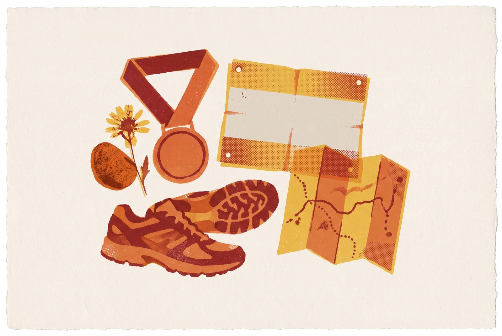 Cover illustration for “First Marathon Finisher Gifts That Come From the Run Itself Not a Running Store”