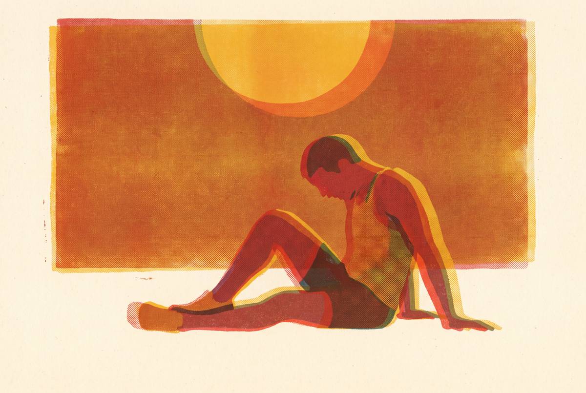 Cover illustration for “The Emotional Crash After a Marathon”