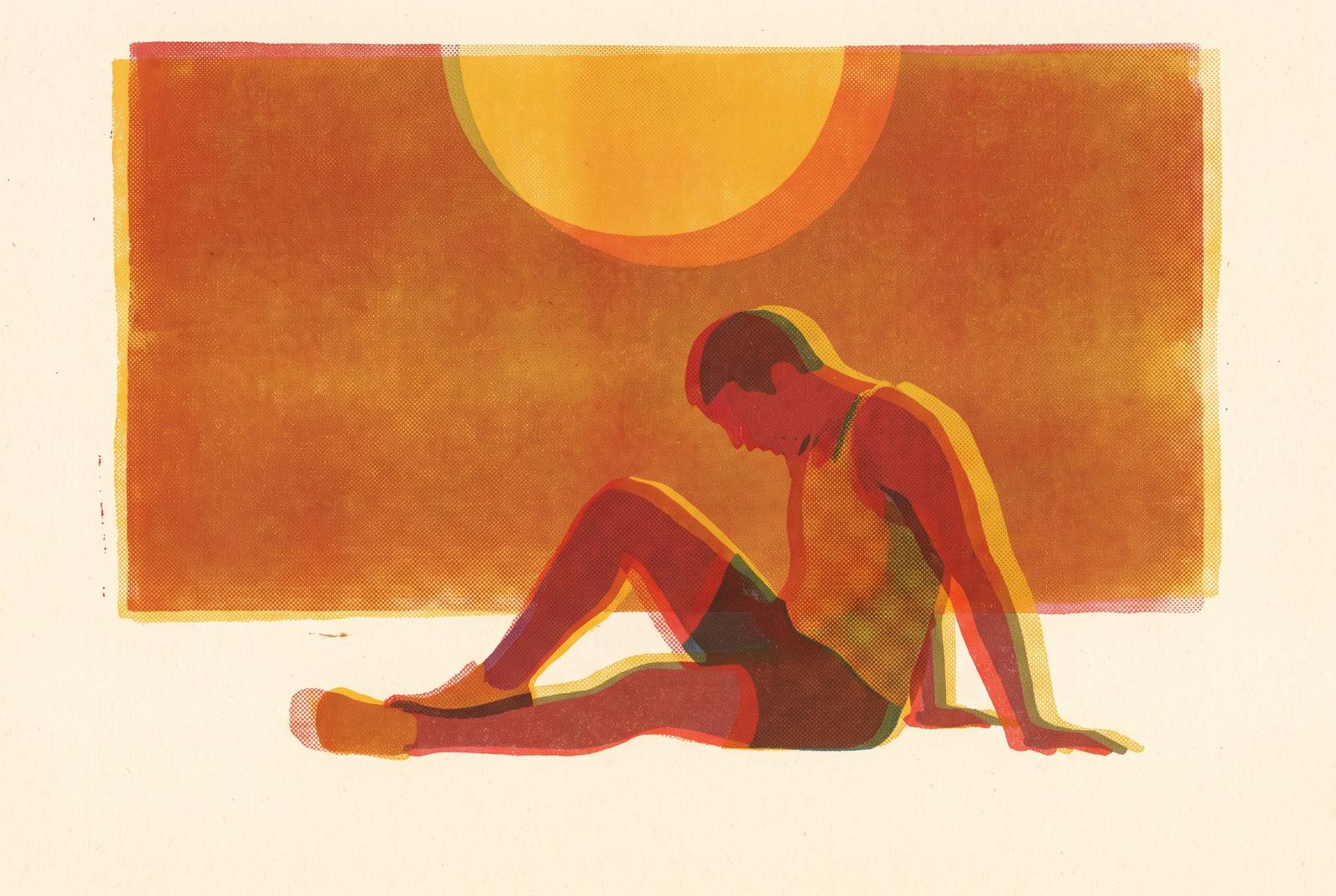 Cover illustration for “The Emotional Crash After a Marathon”