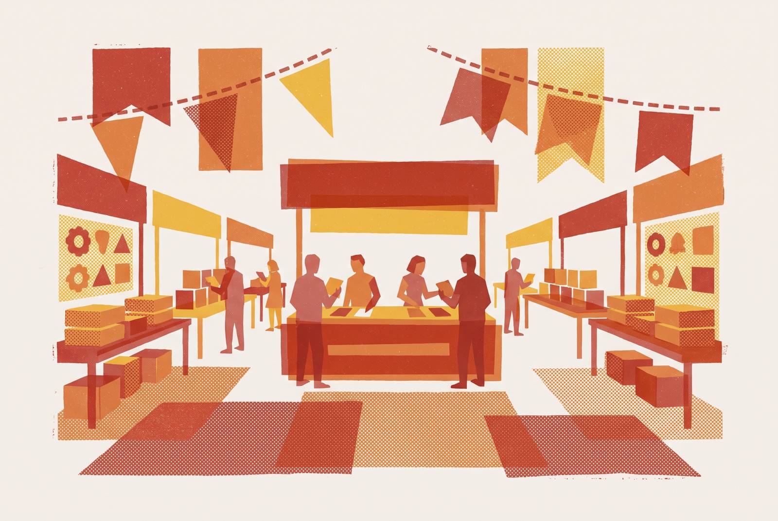 Cover illustration for “The Ritual of the Pre-Race Expo”