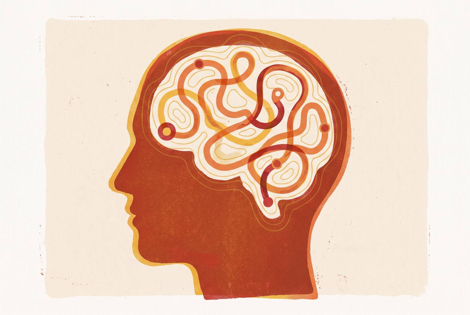 Cover illustration for “The Psychology of Reviewing a Race GPS Track”
