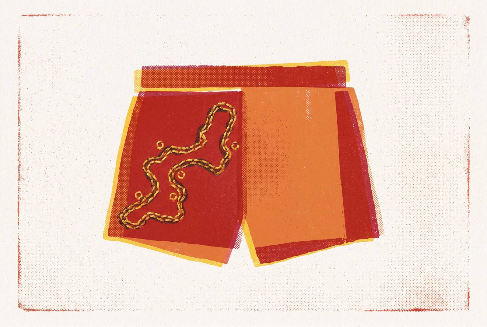 Cover illustration for “How to Get Your Marathon Route Embroidered on Running Shorts You Will Actually Wear Again”