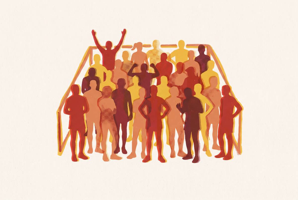 Cover illustration for “Unwritten Etiquette Rules of Marathon Corrals”