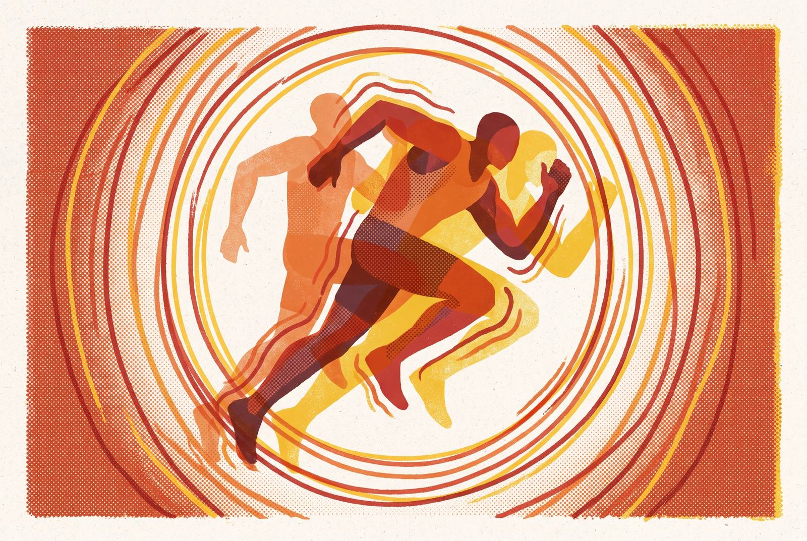 Cover illustration for “What Taper Madness Actually Feels Like”