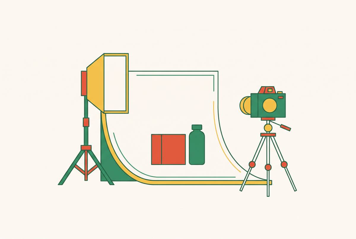 Cover illustration for “White-Background Hero Shots for Amazon and Shopify Listings”