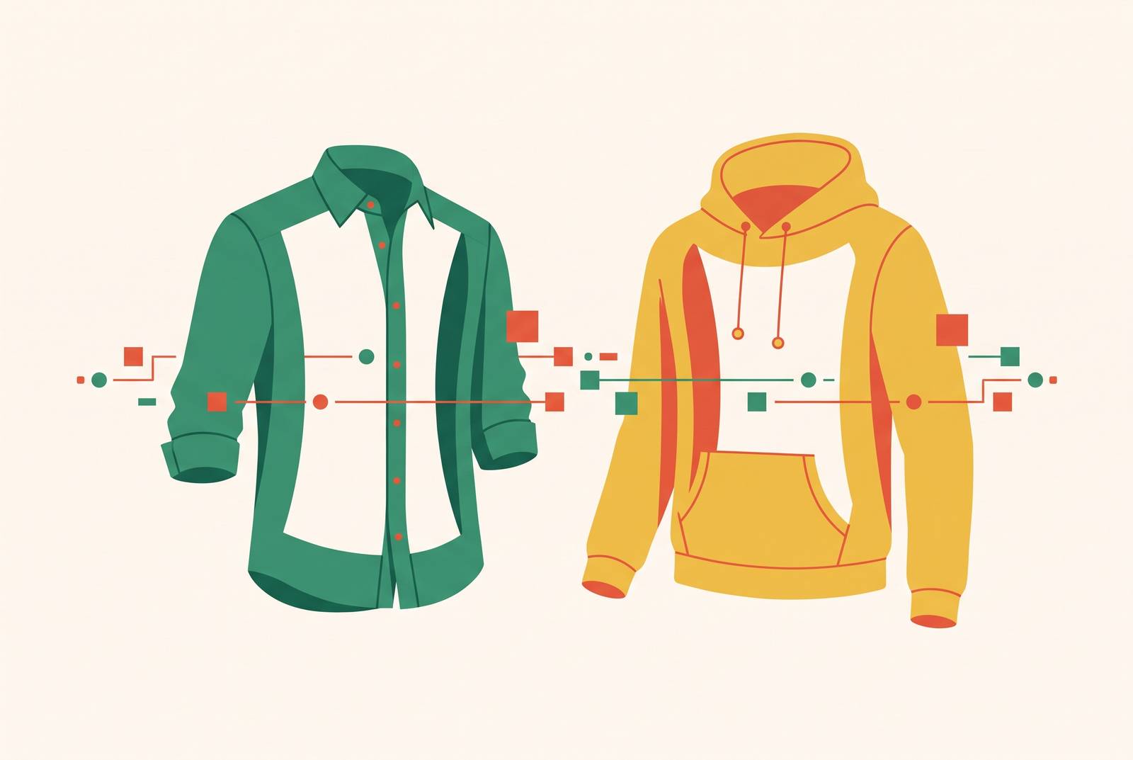 Cover illustration for “Ghost Mannequin Replacement With AI for Apparel Brands”