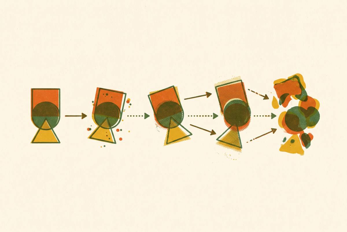 Cover illustration for “Brand Drift in Long-Running Agentic Workflows”