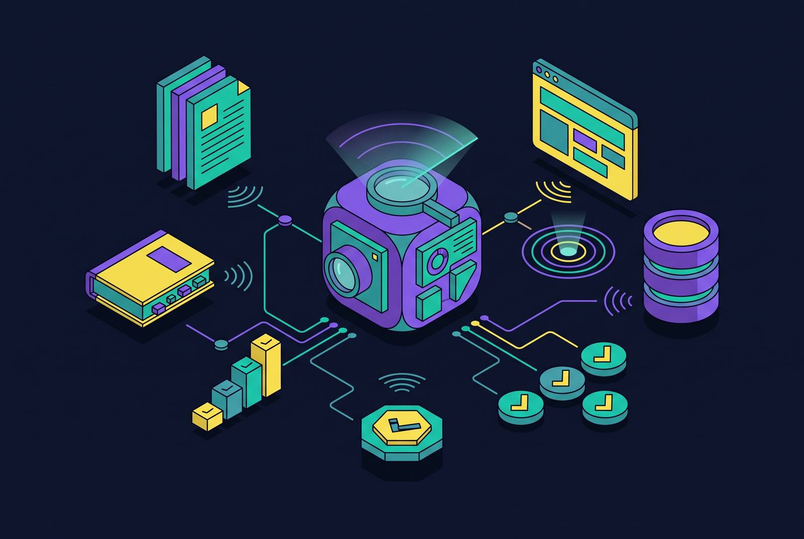 Cover illustration for “Source Authority Signals Recognized by AI Search Engines”