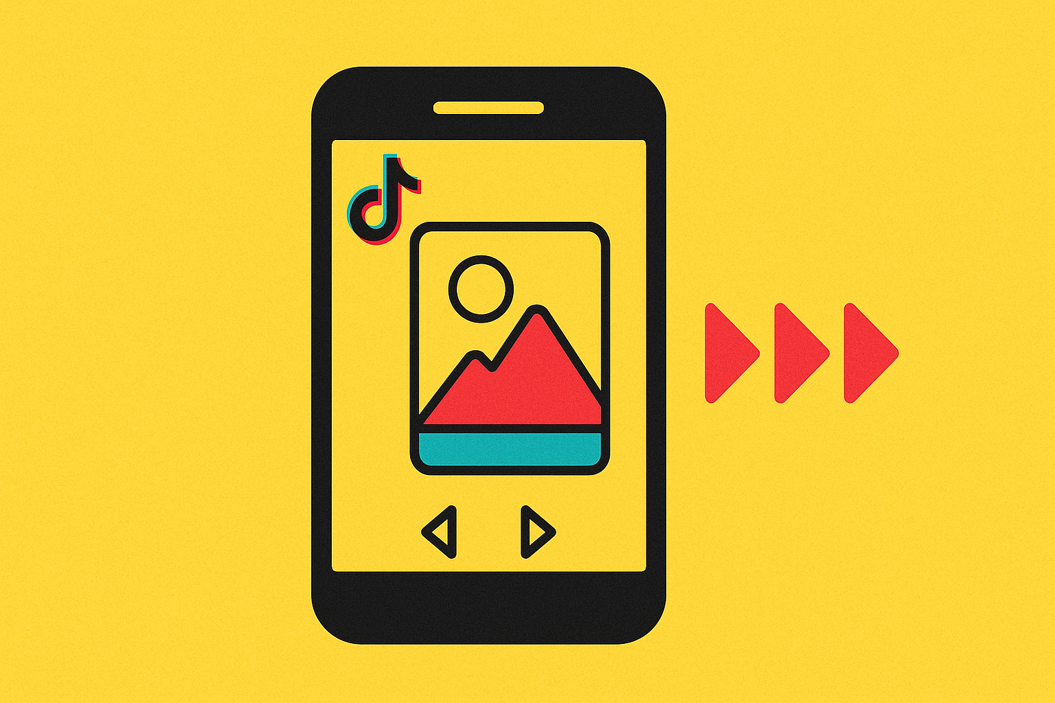 Cover illustration for “TikTok Slideshow Format for Brand Content”