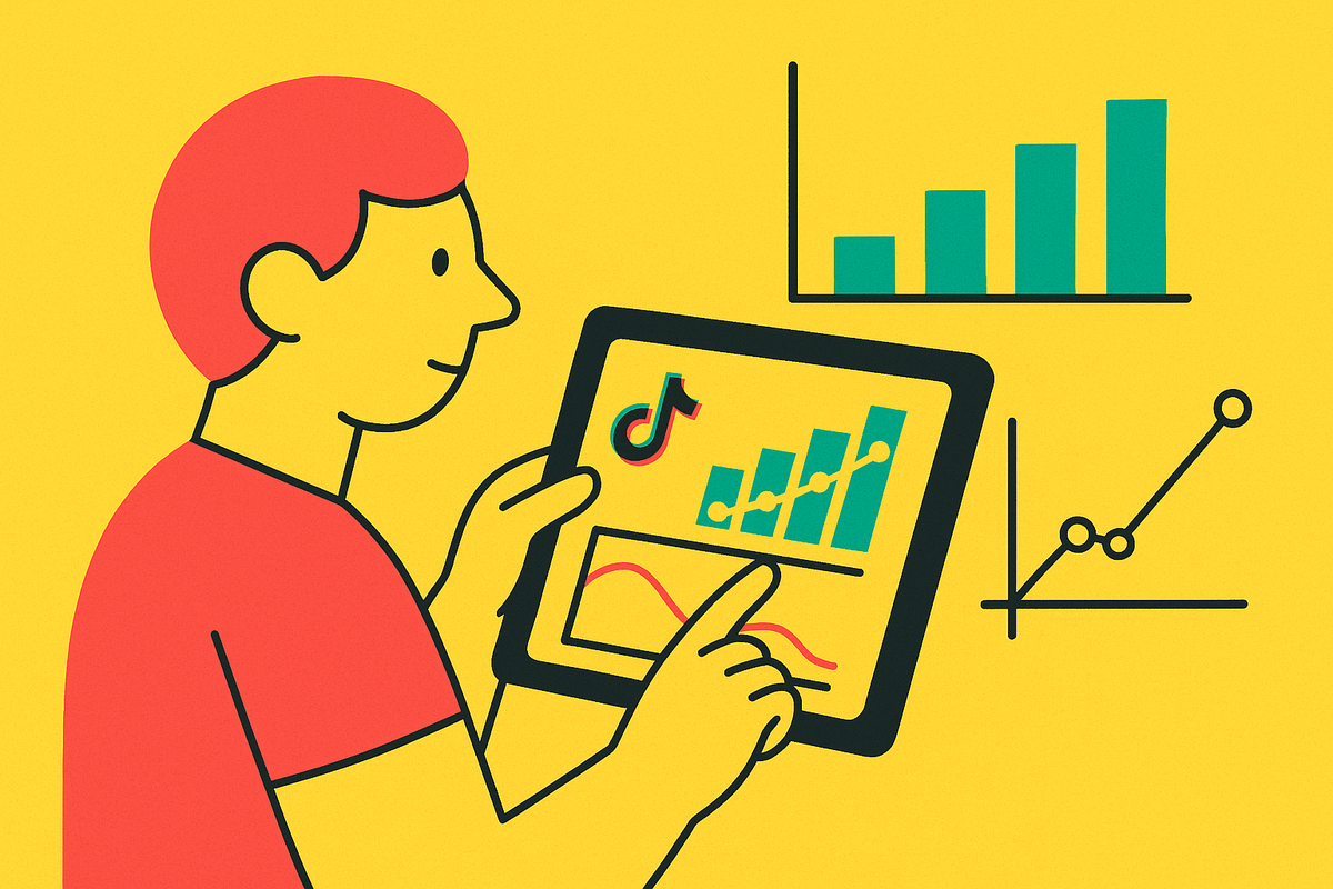 Cover illustration for “Reading TikTok Watch Time and Retention Graphs”