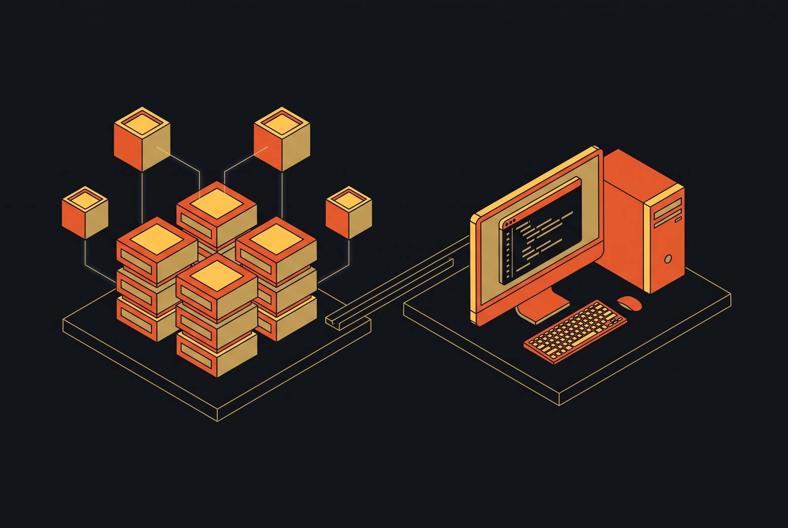 Cover illustration for “Cloud vs Local Environments for Coding Agents”