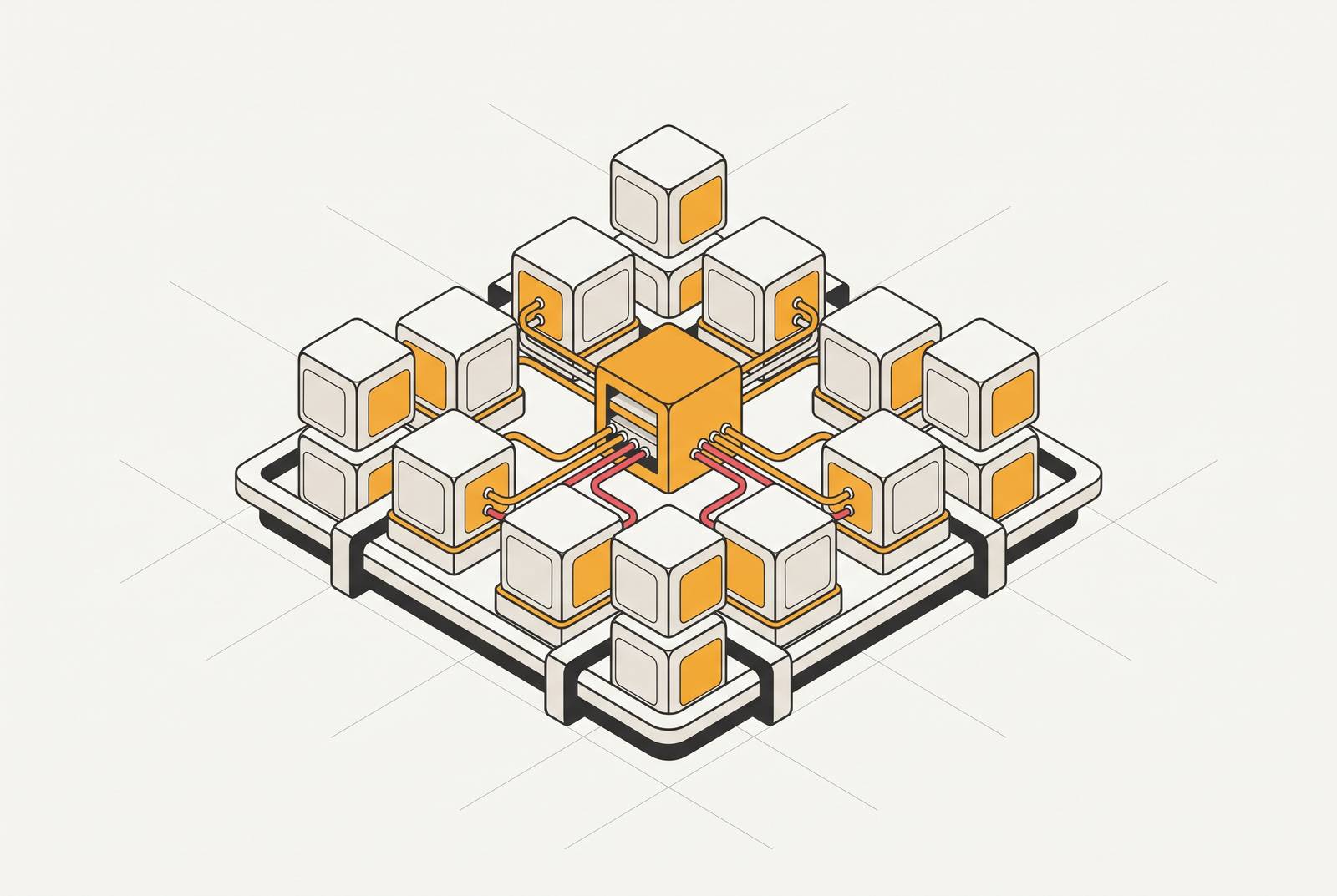 Cover illustration for “Opencode as a Team Coding Agent Harness”