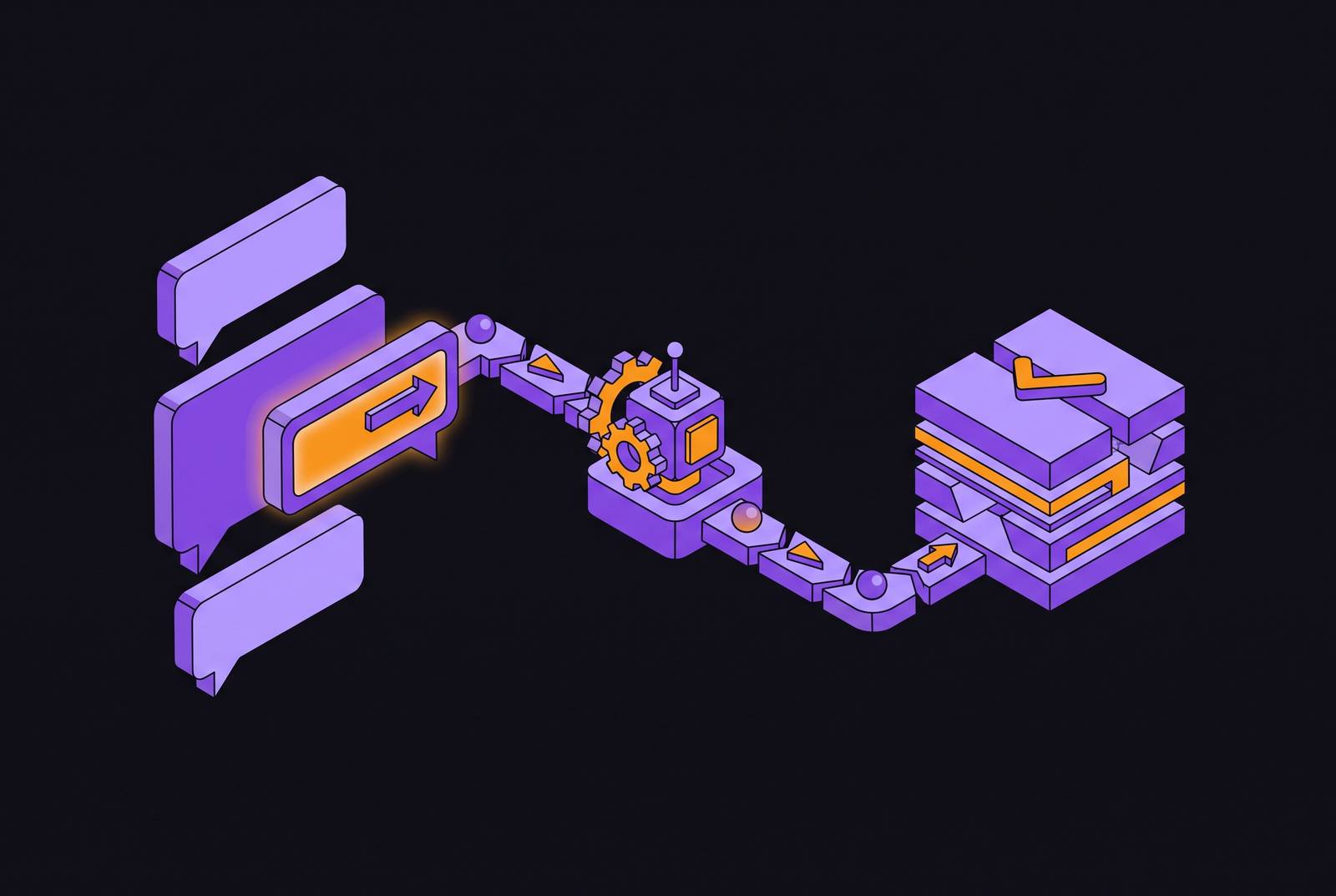 Cover illustration for “Triggering Claude Code From a Slack Thread”
