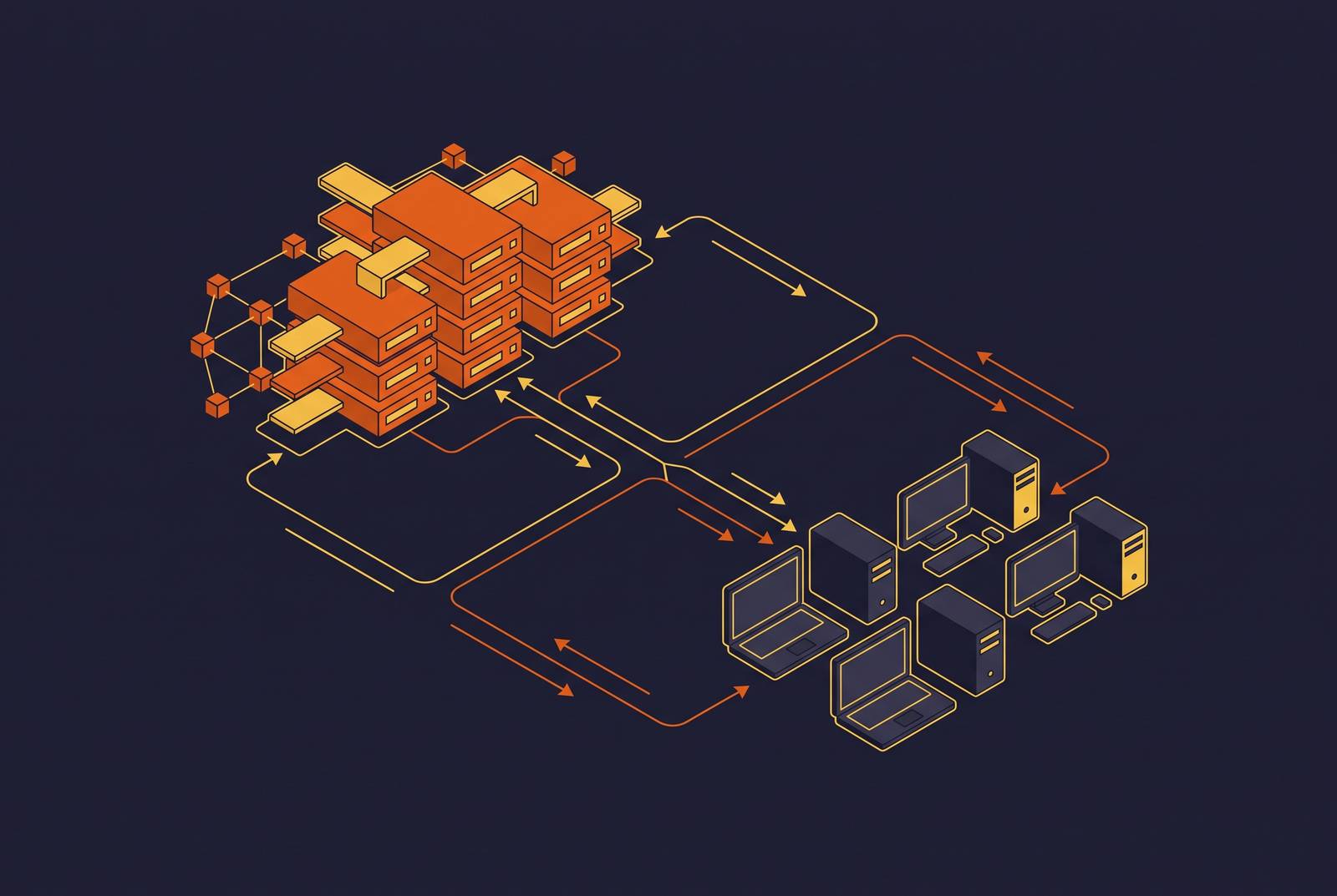 Cover illustration for “Cloud vs Local Agent Environments for Engineering Teams”