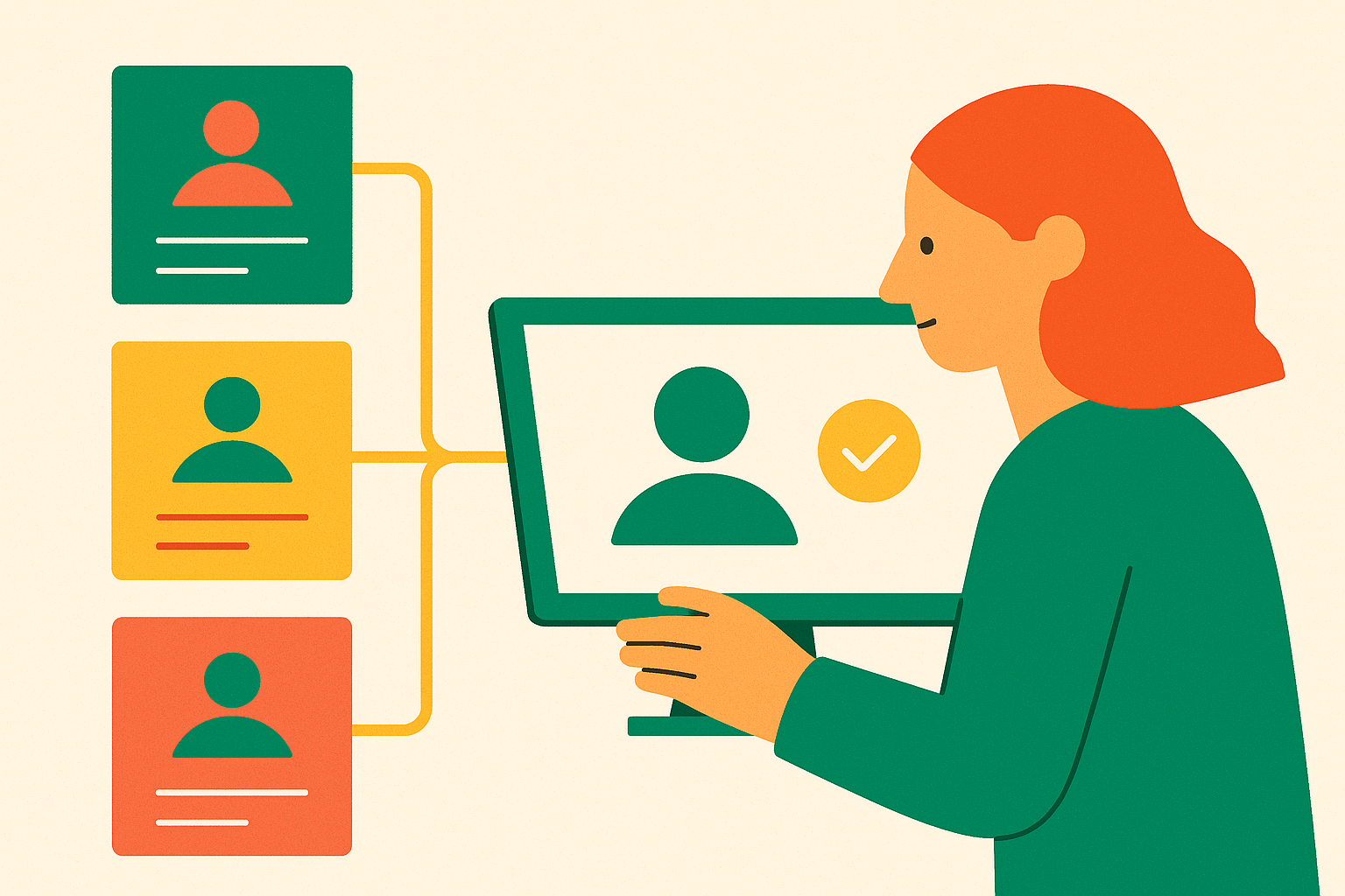 Cover illustration for “Automating Employee Onboarding Across Departments”