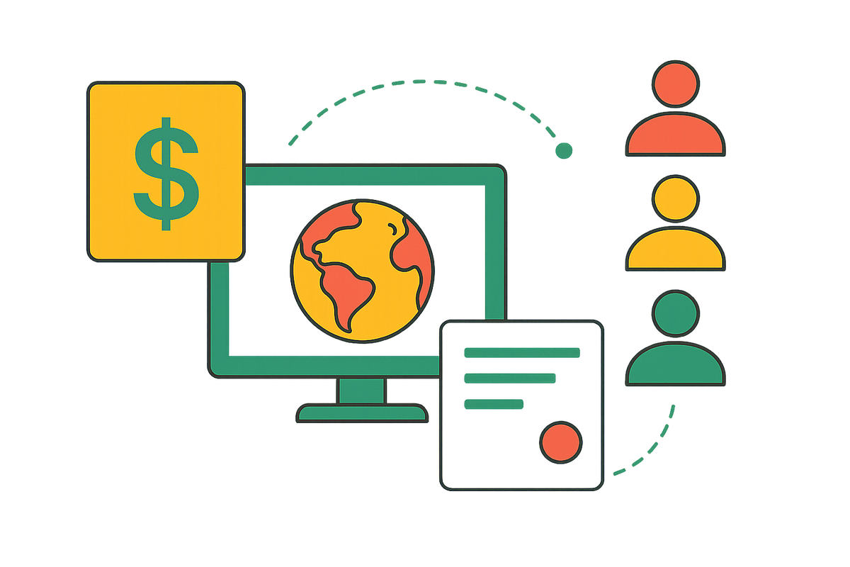 Cover illustration for “Global Contractor Payroll Infrastructure for Scaling Teams”