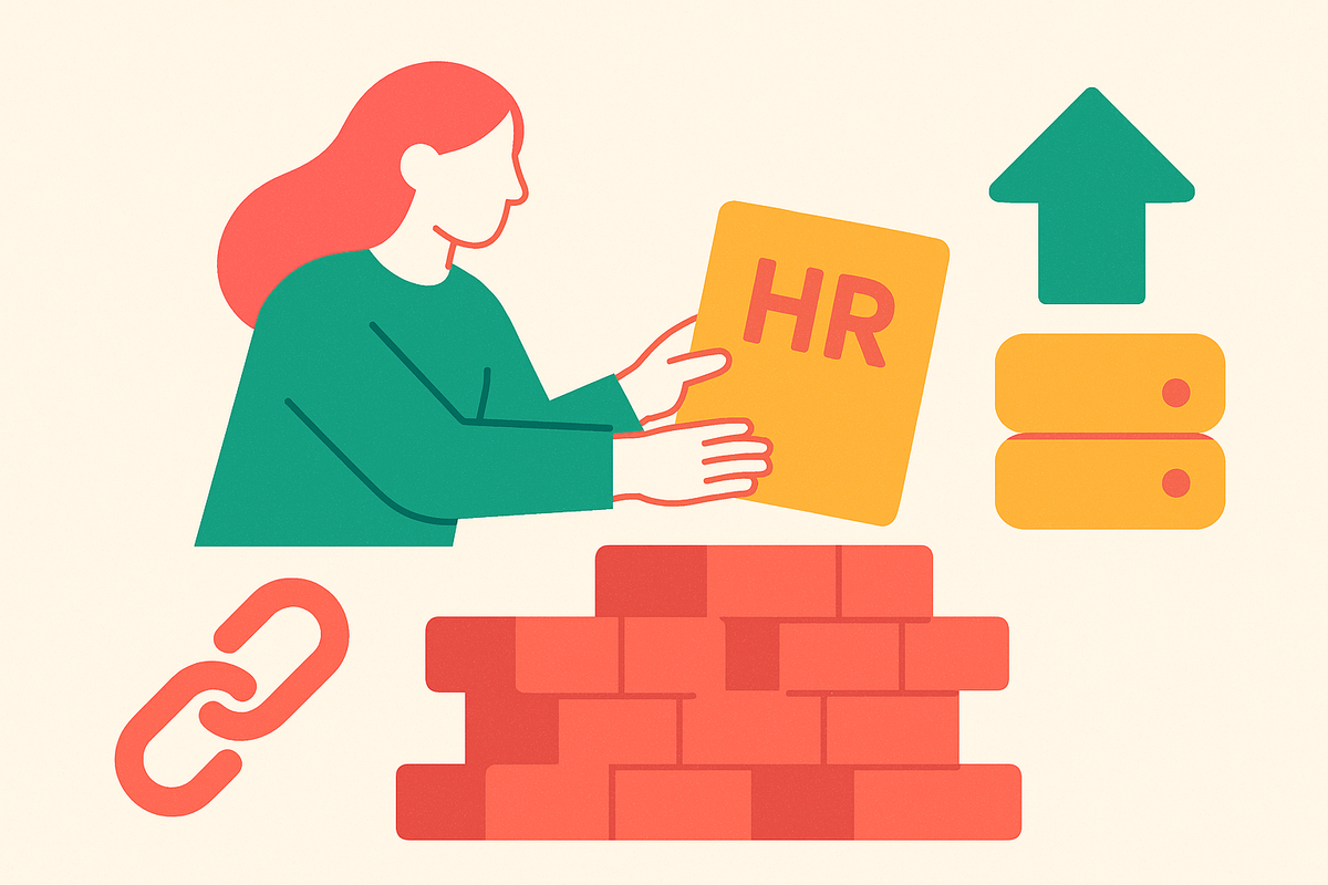Cover illustration for “Transitioning Off Legacy HR Platforms at Hypergrowth Stage”