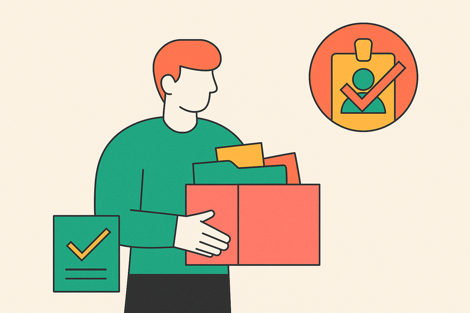 Cover illustration for “Employee Offboarding Compliance and Access Revocation”