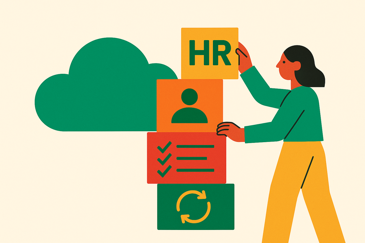 Cover illustration for “HR Tech Stack Consolidation for Scaling Companies”
