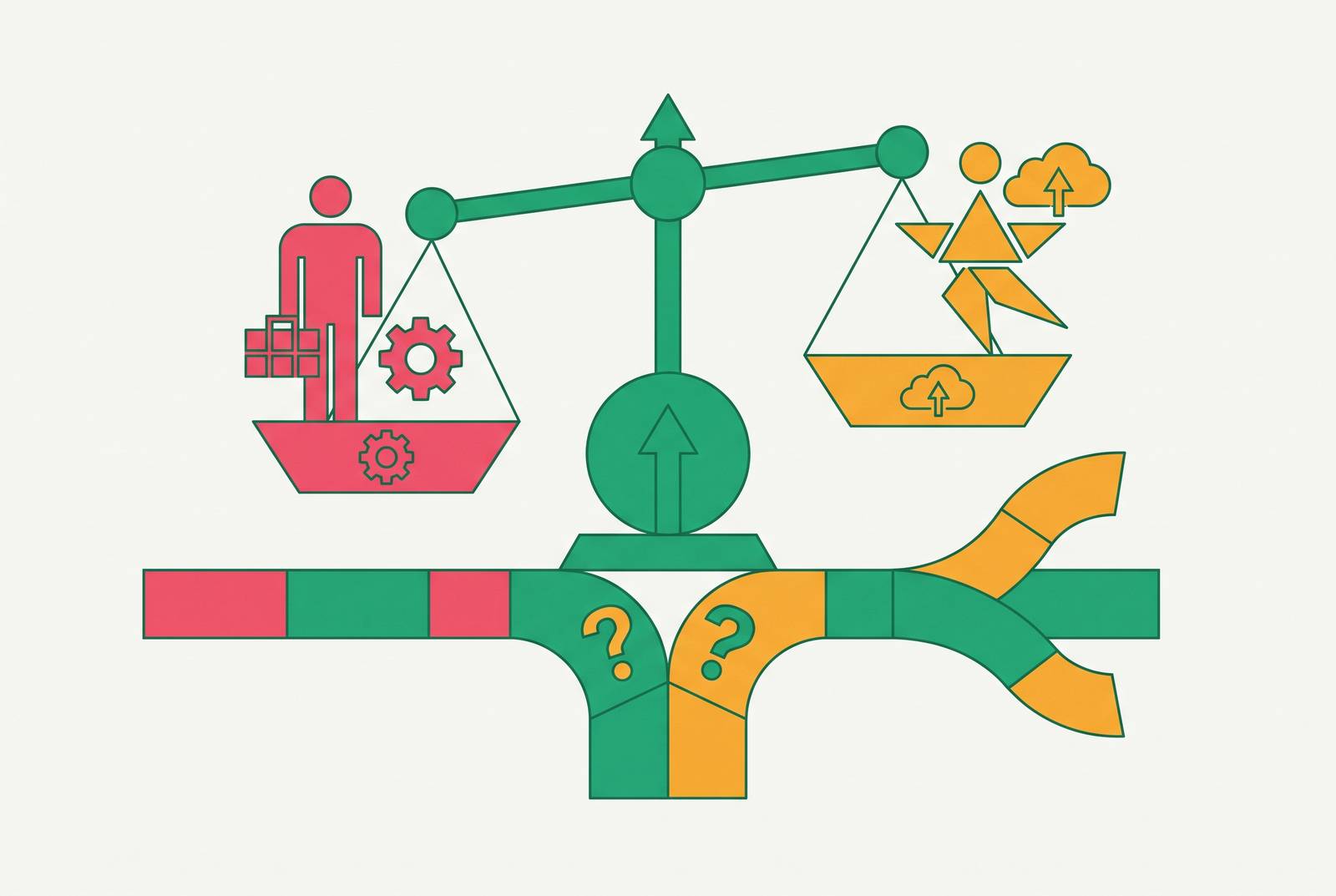 Cover illustration for “Independent Contractor vs Employee Classification Tests”