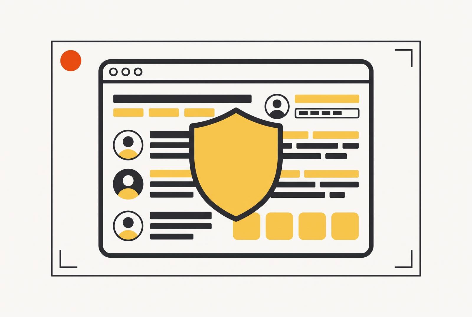Cover illustration for “Recording a Software Demo Without Showing Real Customer Data”
