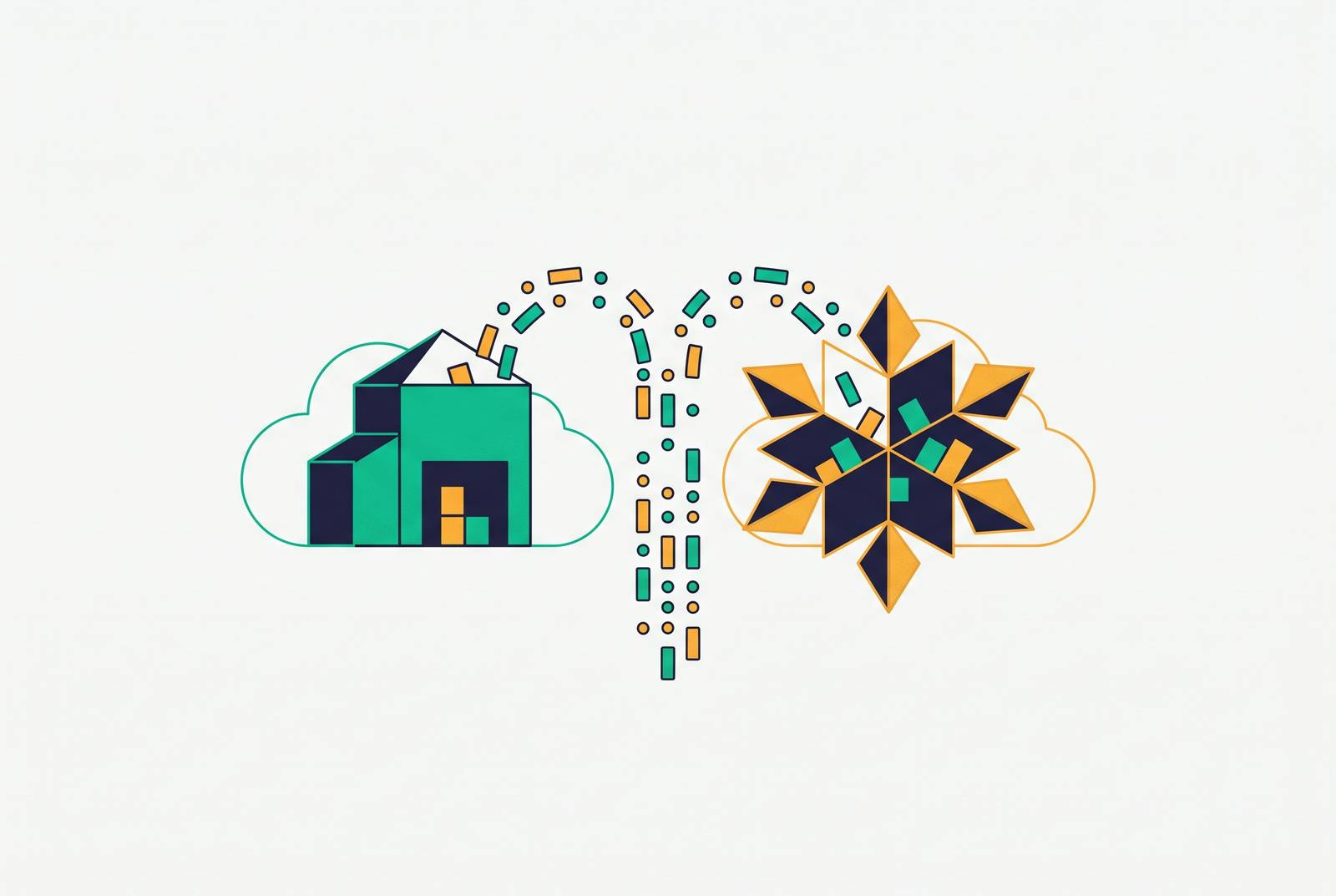 Cover illustration for “Redshift vs Snowflake as a Customer Data Warehouse Destination”