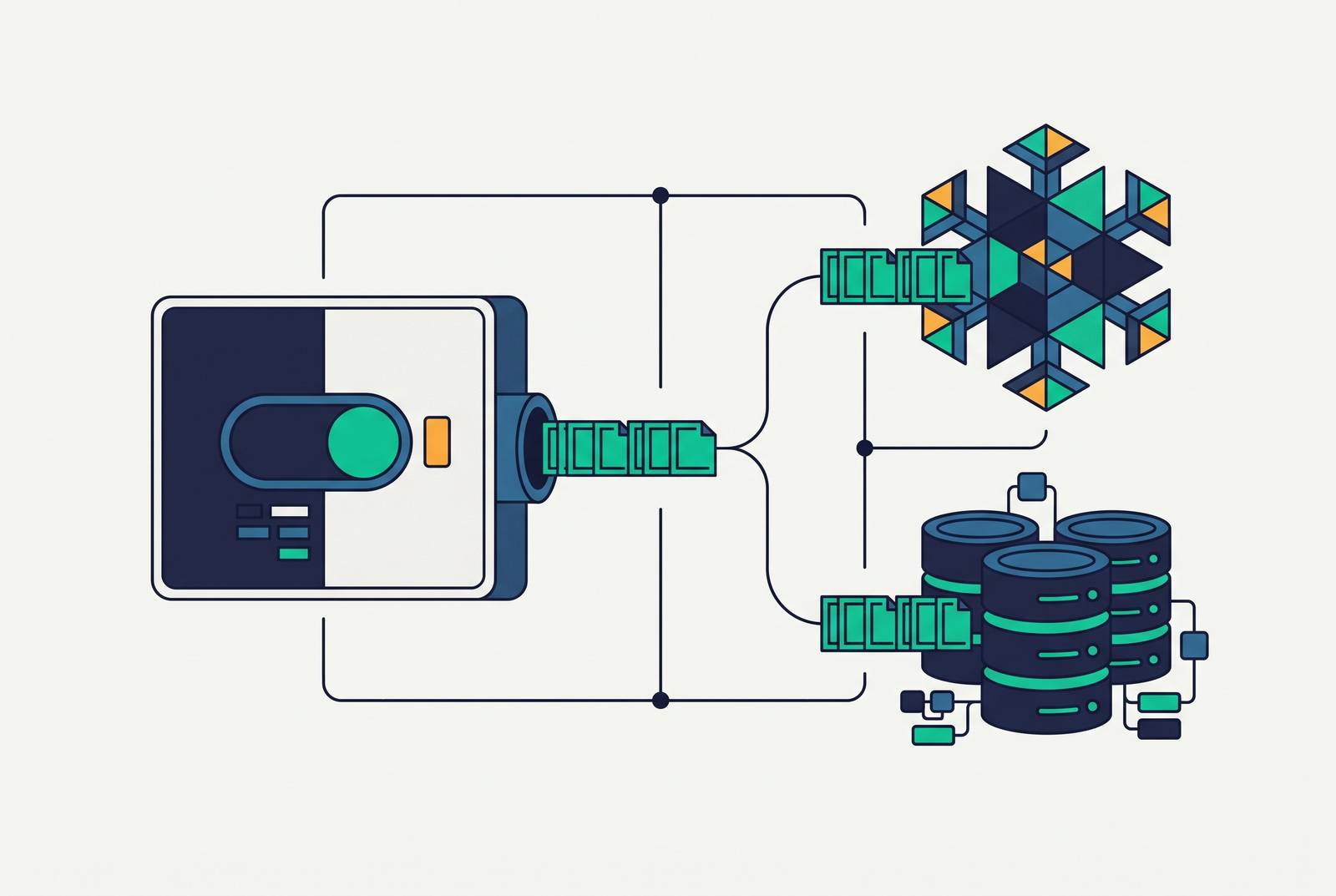 Cover illustration for “Self-Serve Customer Data Export to Snowflake and Redshift”