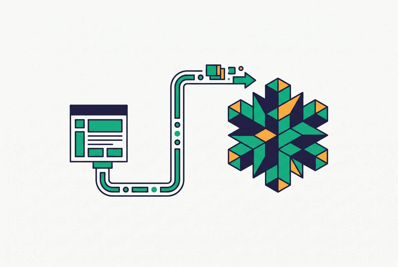 Cover illustration for “Connecting a SaaS Product to Customer-Owned Snowflake Accounts”