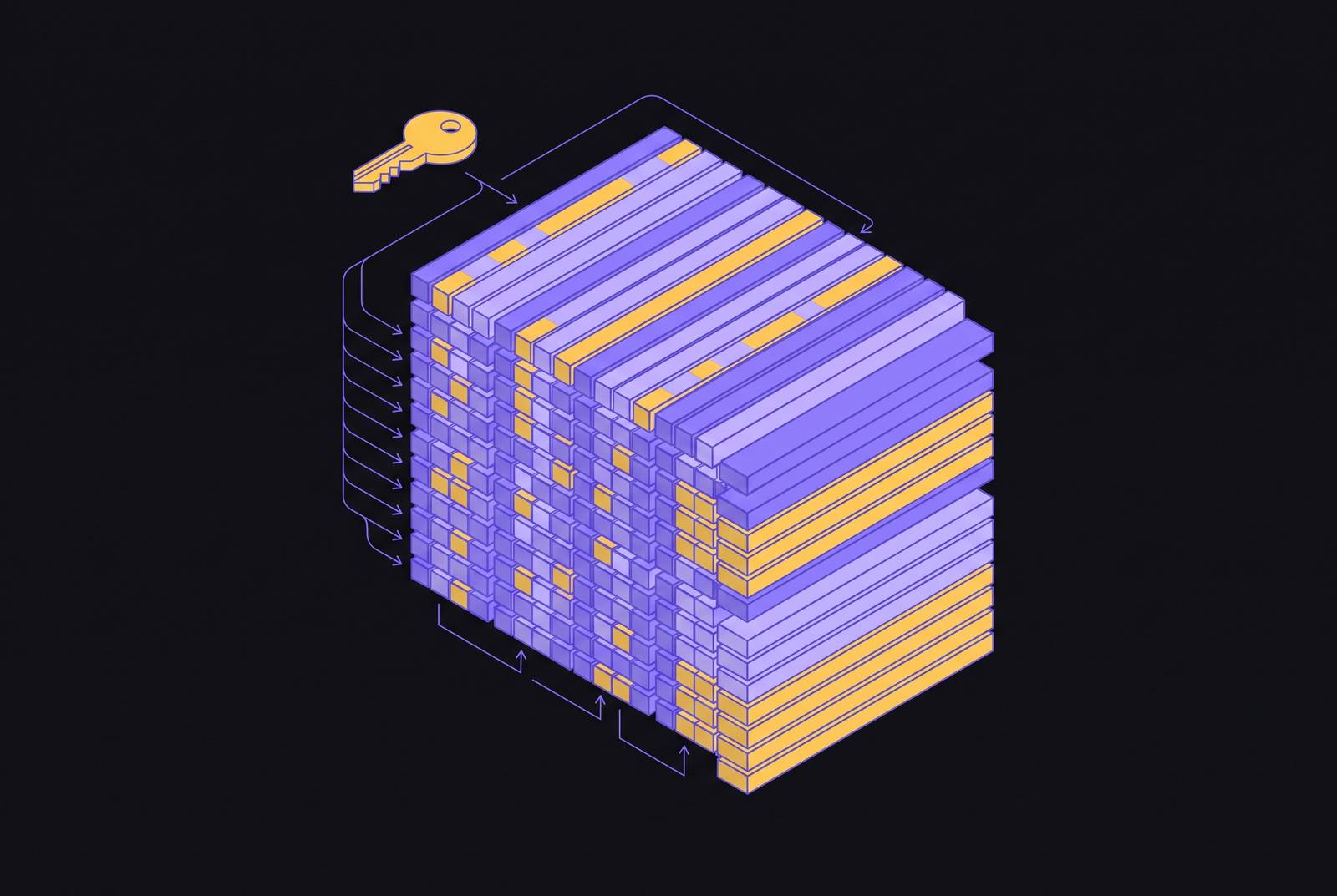 Cover illustration for “Clustering Keys on Large Snowflake Tables”