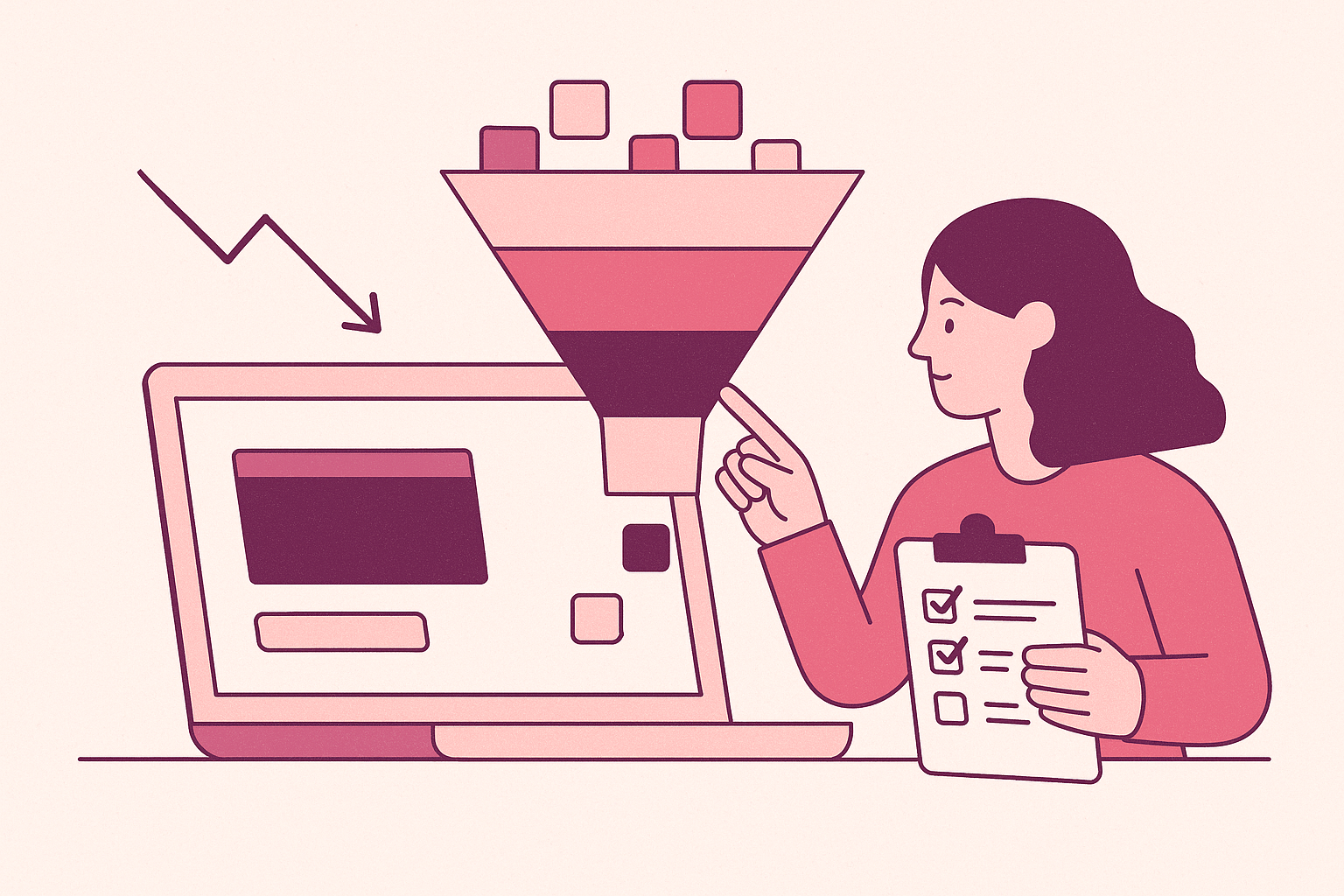 Cover illustration for “Auditing Your Online Booking Funnel for Drop-Off”