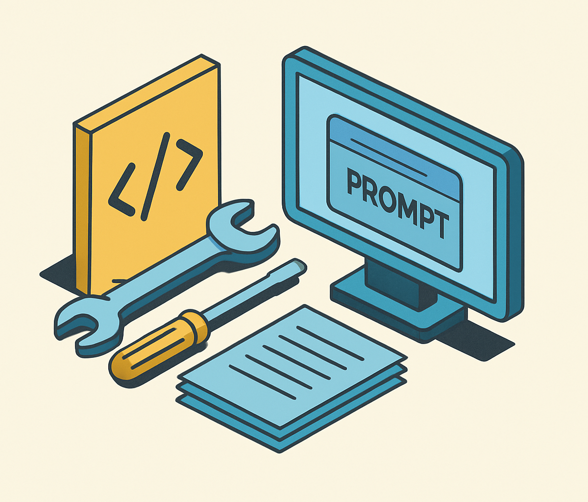 Cover illustration for “Building an Offline Eval Harness Before You Change the Prompt”