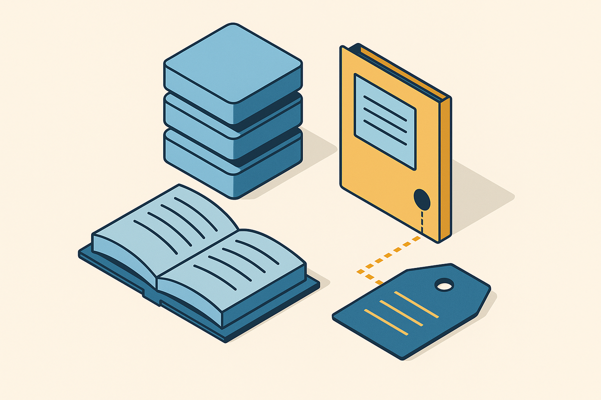 Cover illustration for “Chunking and Metadata Strategy for Enterprise RAG”