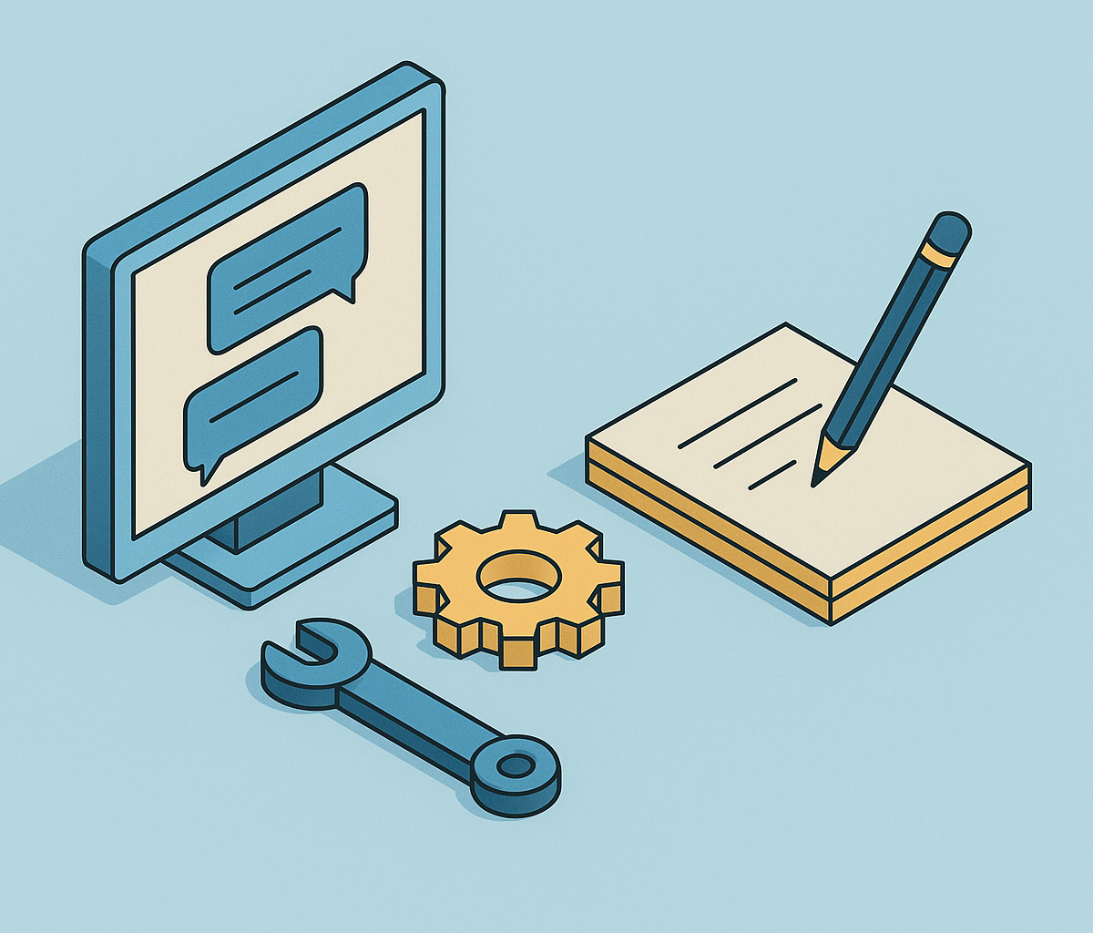 Cover illustration for “Building an Offline Eval Harness Before You Change the Prompt”