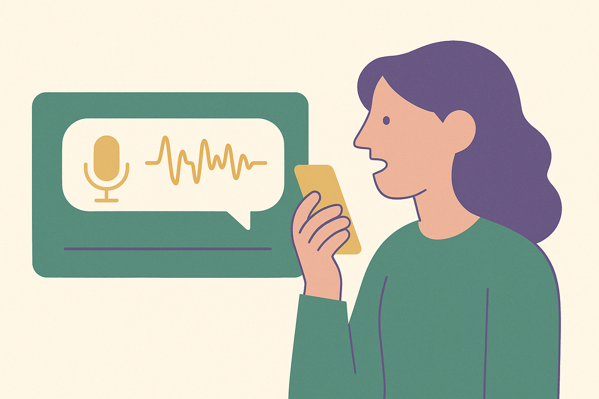 Cover illustration for “Phrasing a Voice Score So It Stays a Wellness Claim”