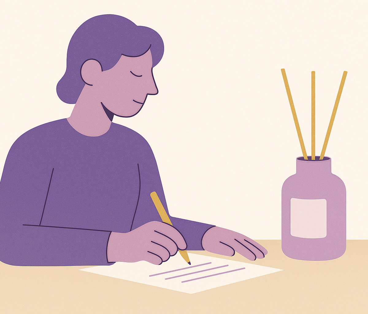 Cover illustration for “Writing Diffuser Copy That Stays on the Cosmetic Side”