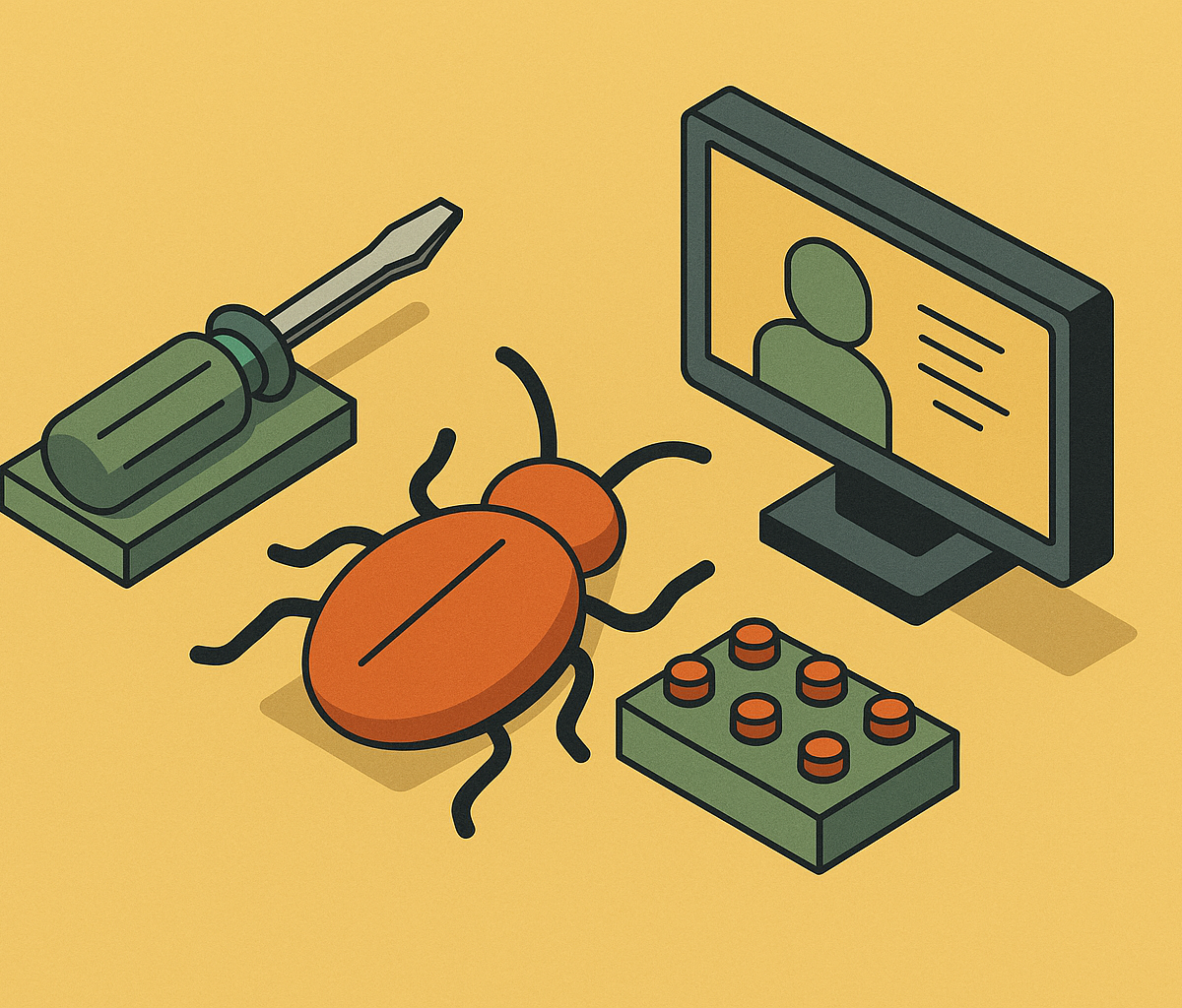 Cover illustration for “Preparing a Production Bug for an AI Coding Agent”