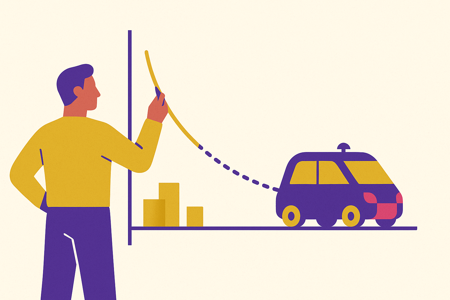 Cover illustration for “Building a Residual-Value Curve for an Accelerator Fleet”