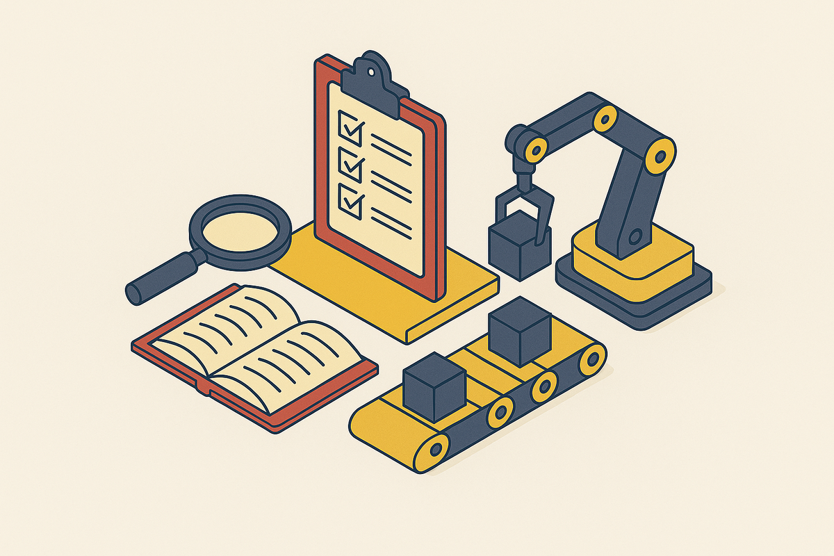 Cover illustration for “A Two-Week Audit of What's Worth Automating”