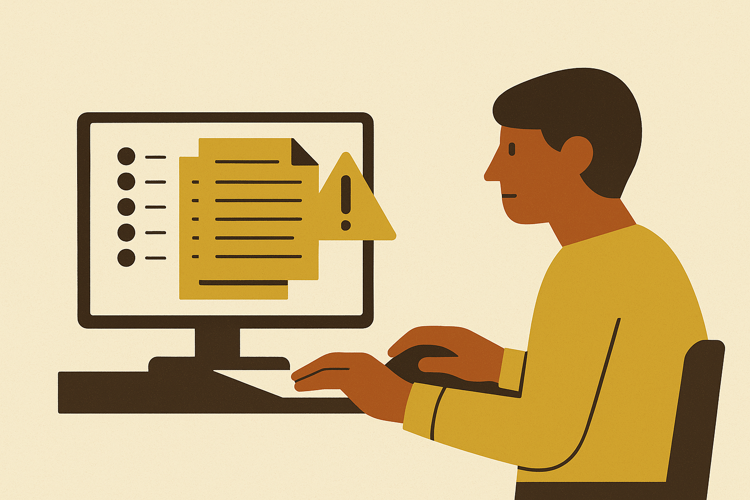 Cover illustration for “Designing an Exception Queue for Arrival Notices”