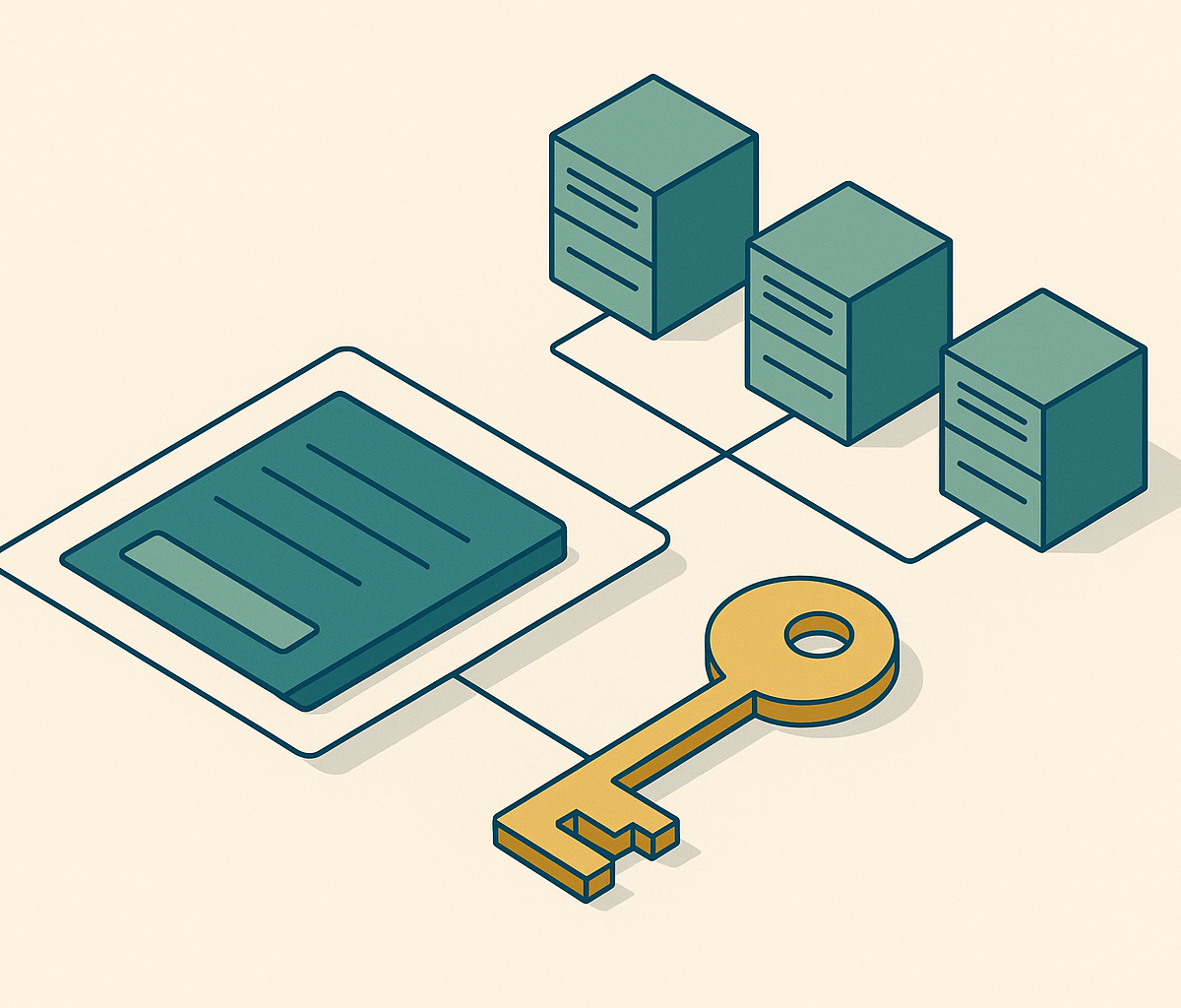 Cover illustration for “Idempotency Keys for Bookings That Fan Out Upstream”